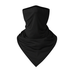 German Fleece Neck Warmer Thick Triangular Scarf Warm Windproof Outdoor Unisex Adult Solid Color - Product Image 3