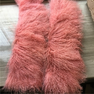 Pelliccia Animale, Lana Molto Riccia, Cappotto Lungo in Vera Pelliccia Mongola 100% Naturale per Uomo - Product Image 2