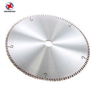 Lame de scie circulaire professionnelle TCT avec dents BC, 254 mm 100 dents, pour contreplaqué, production et vente intégrées - Product Image 3