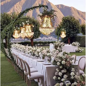 Wedding light Props Crystal Chandelier Luxury Party Events Stage Decorative lights wedding arch Wedding Centerpieces