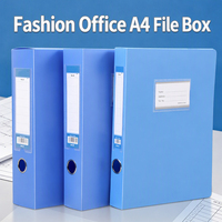 Carpeta Archivadora de Palanca A4 en Oferta, Carpeta de Oficina con Palanca, Archivador de Cartón con Cubierta de PP