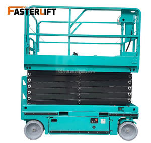 Selbstfahrende 6-16m Elektrische Hydraulische Scherenhebebühne 230-450KG Tragfähigkeit 20m Max. Höhe Energiesparend - Product Image 1