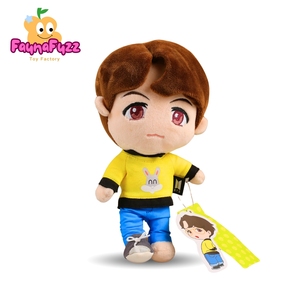 Peluche Personalizado de Personaje de Dibujos Animados, Muñeco de Ídolo Coreano con Relleno de Algodón PP para Colección de Fans Infantiles - Product Image 1
