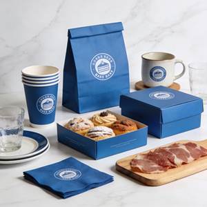 カスタマイズ可能なクラフト紙カップ、ペストリーボックス、セラミックマグカップ、プレート、バーグラス、シャルキュトリボード、コーヒー用プラスチックカップ - Product Image 2