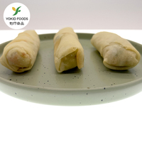 Raviolis de printemps surgelés croustillants à la recette traditionnelle, certifiés HACCP, pour les acheteurs en gros