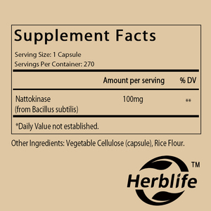 OEM/ODM sıcak satış <span class=keywords><strong>Nattokinase</strong></span> takviyesi-2000 FU enzim-270 kapsül <span class=keywords><strong>Nattokinase</strong></span> 100mg-glutensiz, gdo olmayan, Vegan - Product Image 2