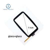 Écran tactile capacitif de 7 pouces FT5406EE8 Asahi Glass 1,8 mm 6H -20~+60 ROHS Panneau industriel multitouch