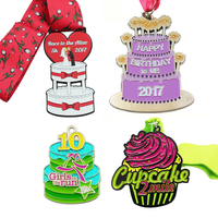 Médailles personnalisées en émail souple, couleurs vives, alliage de zinc, récompenses en métal, médailles sportives personnalisées pour événements scolaires avec ruban de cou