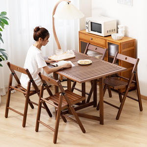Folding <strong>Bamboo</strong> Wooden <strong>Chair</strong> - Product Image 2