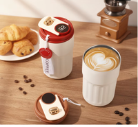 Tasse Thermos Intelligente Classique en Acier Inoxydable 316, Tasse de Bureau Isotherme avec Filtre à Eau Intelligent et Affichage LED de la Température