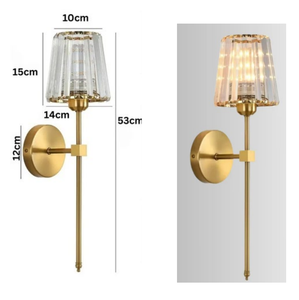 Lámpara de pared de tubo de hierro de color negro para Baño - Product Image 1