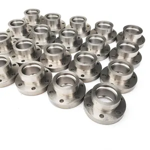 Hot sale customized size high pressure flange titanium shaped parts titanium valve and retainer