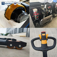 Chariot élévateur électrique industriel de 1,5 tonne avec mât de levage de 1,6 m à 3,5 m, certifié CE