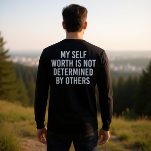 Mi valor personal no se determina por los demás, camiseta de manga larga - Product Image 3