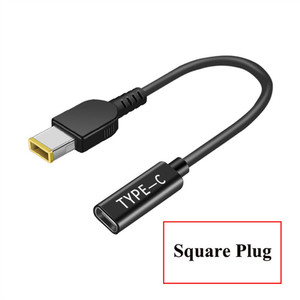 Type C To 5.5mm <b>DC</b> <b>Power</b> Adapter <b>Cable</b> For Laptop Fast Charging 45W Black - Product Image 4