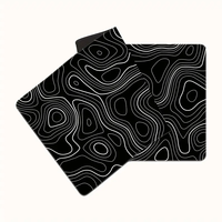 Tapis de bureau rectangulaire XXL de haute qualité personnalisé, grand tapis de souris antidérapant, tapis de souris de jeu topographique imperméable