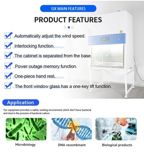 BIOBASE Classe II A2 - Cabinet de sécurité biologique avec stérilisation UV pour la recherche en culture cellulaire - Product Image 4