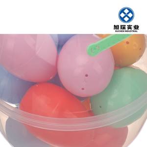 थोक ईस्टर अंडे बाल्टी बच्चों के आश्चर्य Gacha प्लास्टिक खुले अंडा सेट 18 ईस्टर अंडे - Product Image 4