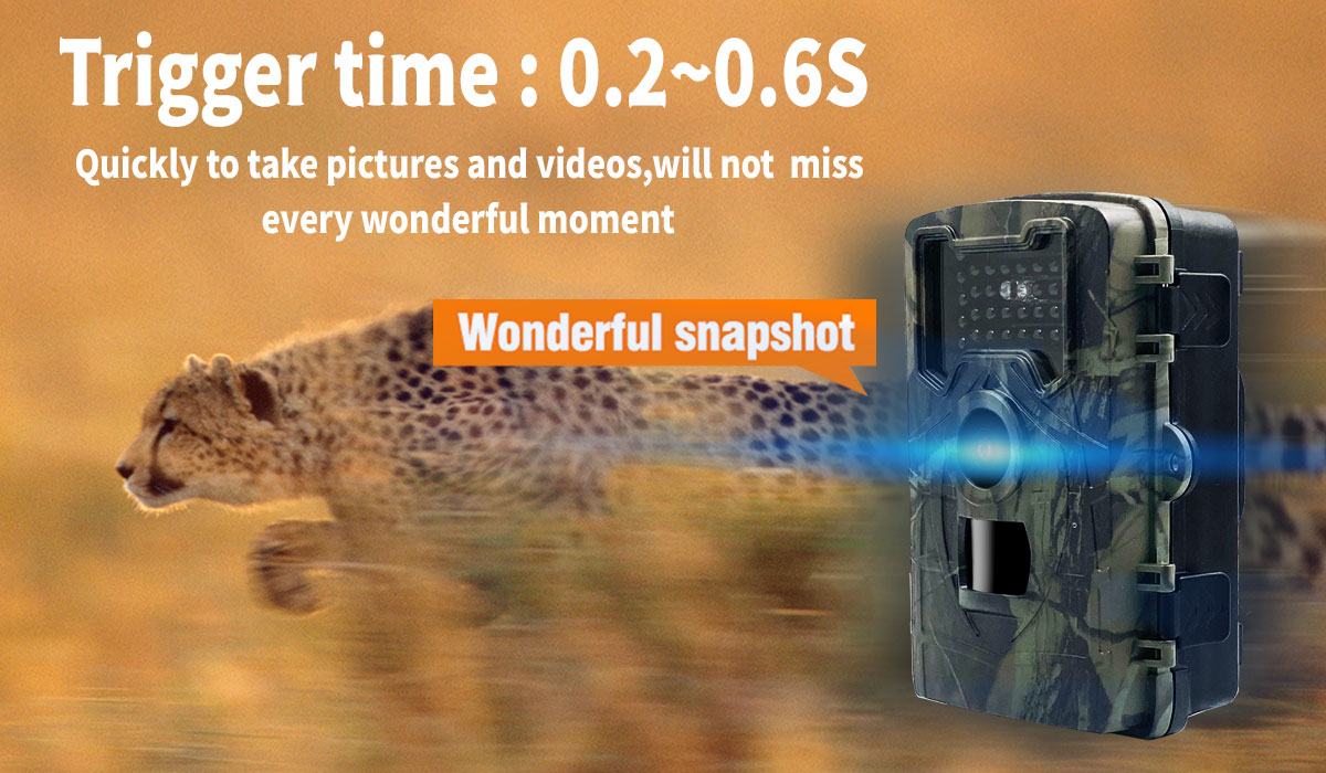 PR2000 Trail Camera 34pcs 36MP IR LED 4K