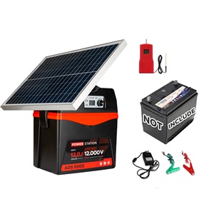 Energizador Solar para Cercas de Pastoreo, de Alta Eficiencia y Ecológico, con 100 km de Alcance, Diseño Impermeable, de China - Product Image 1