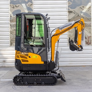 Productos Más Vendidos, Mini Excavadora Hidráulica de 1300 kg con Cabina y Revestimiento Antioxidante para Entornos Húmedos - Product Image 3