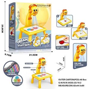 Elarve Nouveau Design Table de Dessin et de Peinture Éducative pour Enfants avec Projecteur d'Images - Product Image 6