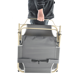 Ajustável portátil Folding Metal Cot Camping camas dobráveis para Outdoor <span class=keywords><strong>Beach</strong></span> Courtyard & Pool Use - Product Image 4