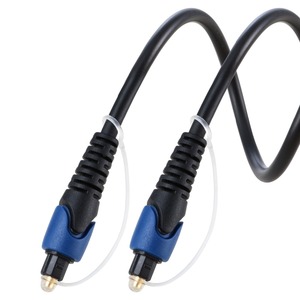 Câble en fibre <span class=keywords><strong>optique</strong></span> bleu fin à 6 cœurs, câble <span class=keywords><strong>audio</strong></span> <span class=keywords><strong>optique</strong></span> Toslink moulé de 6 pieds - Product Image 2