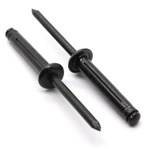 Nhà máy cung cấp đinh tán mù tự động đồ đạc và ốc vít cho tất cả các đinh tán công nghiệp nhôm đen - Product Image 2