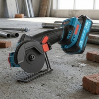 Meuleuse d'angle sans fil à batterie 20V 2.0AH, haute vitesse, pour le meulage du métal et du bois, outil électrique