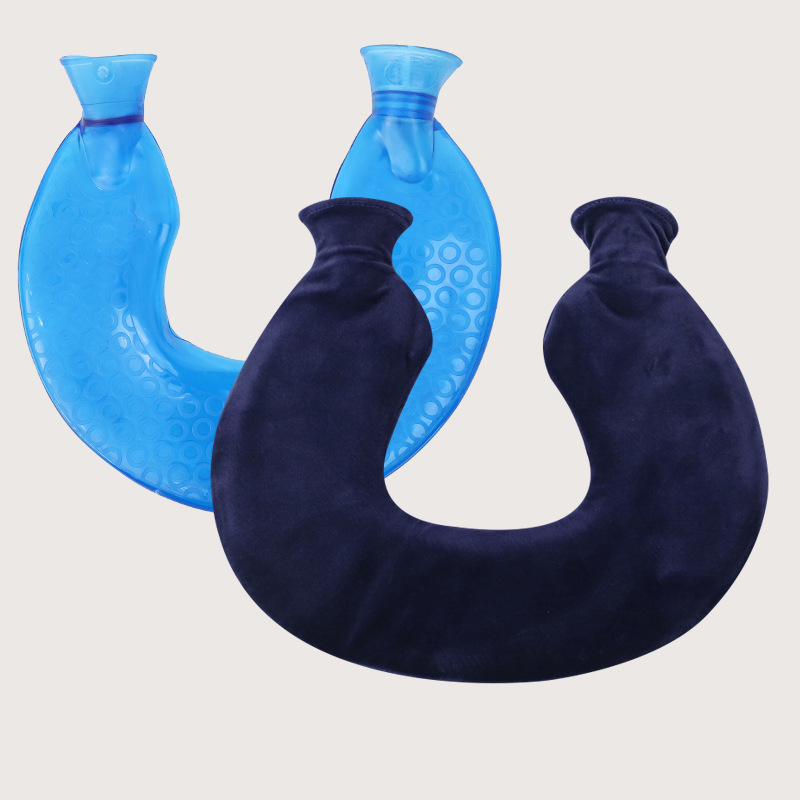 U-образный вырез, расслабляющая шея, Безопасный ПВХ, Бесплатная Сумка для горячей воды