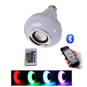 <span class=keywords><strong>Ampoule</strong></span> LED de haut-parleur bluetooth, 6 couleurs différentes, 7W RGB, lampe intelligente colorée - Product Image 6