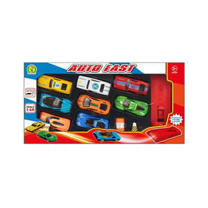 Set de Autos de Juguete a Escala 1:64, 7 Autos con Lanzador para Niños de 3+ Años - Product Image 2