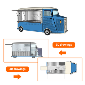Camion de restauration rapide TUNE à vendre, <span class=keywords><strong>caravane</strong></span> de restauration rapide, camion de restauration, bar à café - Product Image 2