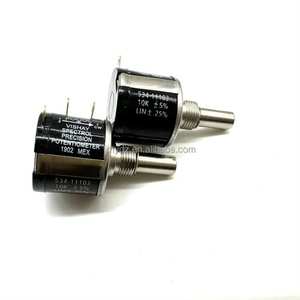 Potentiomètre multi-tours de précision 534-11 1K 2K 5K 10K 20K 50k 100k 100R 200R 500R, potentiomètre multi-tours réglable Vishay - Product Image 2