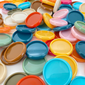 特注1000ピース/バッグ新スタイルハイライトプラスチックディスクリングノートとジャーナルプランナールーズリーフディスクバインダー - Product Image 4