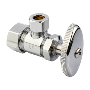 Pmw nhà máy tùy chỉnh chì miễn phí Brass góc van Chrome kết thúc thủy lực hoạt động FKM con dấu 5-năm bảo hành phòng tắm van - Product Image 3