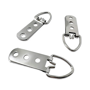 Picture <b>Frame</b> Hanging Rings Silver Three Hole Rectangle Hook For <b>Frames</b> And Boards 3-5kg Load Capacity - Product Image 1