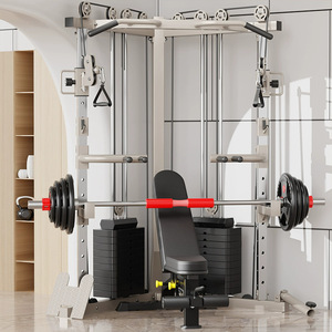 Petit équipement multifonctionnel de fitness à domicile Squat Portry Rack pour un entraînement complet Fonction de force pour petits oiseaux-Vente en gros - Product Image 3