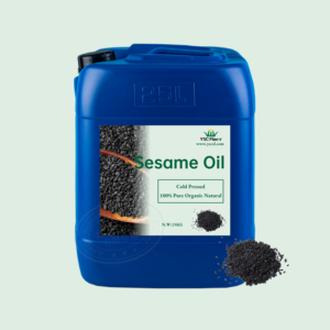 Huile de <span class=keywords><strong>sésame</strong></span> <span class=keywords><strong>noir</strong></span> biologique en gros, 25 kilogrammes, 100% pure, pressée à froid, huile de base extraite de plantes, soin des cheveux - Product Image 1