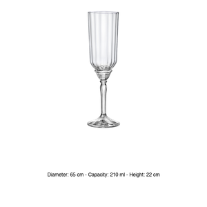 Verre à Prosecco Florian 21 cl H 22 cm Ø 6,5 cm Bormioli Rocco - Product Image 3