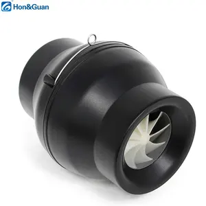 Fans manufacturer EC motor OEM 4 inch silent turbo inline duct fan for smoke room ventilation