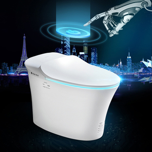 WC intelligent ARROW de fabrication Foshan, haute technologie, avec télécommande, auto-nettoyant, à siphon en S, émaillé - Product Image 1