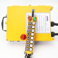 Control Remoto Inalámbrico Industrial de Doble Velocidad con Certificación CE F24-16D, 16 Botones, para Grúa, Polipasto Eléctrico