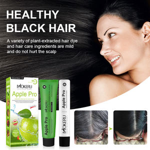 Kit de crema de color de cabello permanente profesional OEM Etiqueta Privada personalizable para <span class=keywords><strong>tinte</strong></span> de cabello gris - Product Image 2