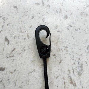 Ganchos de remolque, cuerda elástica de acero de 5 mm con gancho plano de 160 cm para uso en exteriores en kayak - Product Image 3