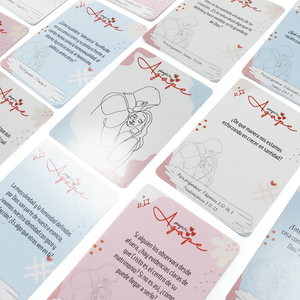 Boîte magnétique rose personnalisée avec impression de cartes de jeu, jeu de cartes pour adultes et couples, design de logo pour vous - Product Image 6