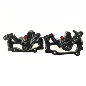 ดิสก์เบรกจักรยานเสือภูเขา Dela รุ่น F-160 R-140 คาลิปเปอร์อะลูมิเนียมฟอร์จ พร้อมระบบไฮดรอลิกน้ำมันแร่ สำหรับใช้ทั้งล้อหน้าและล้อหลัง - Product Image 5