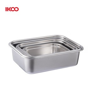 Respetuoso del medio ambiente hermético reutilizables contenedor a prueba de fugas anidados de la caja de almuerzo de comida - Product Image 2