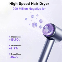 Dreame Sèche-cheveux Glory Vente en gros Sèche-cheveux à haute puissance Ionique négatif Salon de coiffure Salon de coiffure Sèche-cheveux à domicile Usine Vente en gros